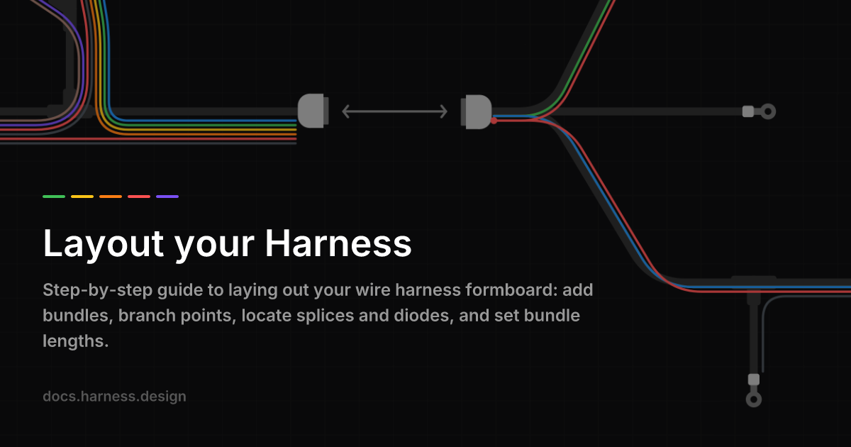 Layout your Harness — Harness Layout | harness.design